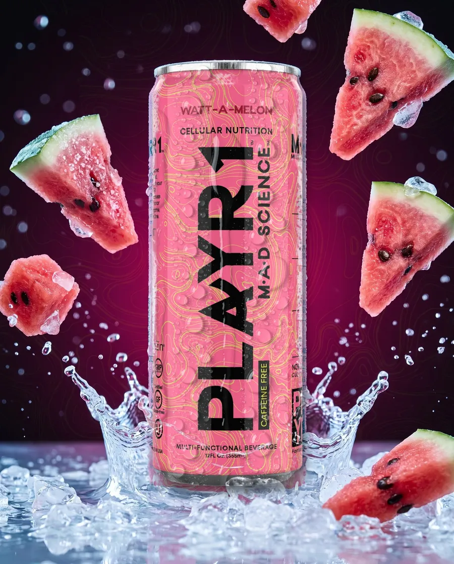 PLAYR1 Watt-A-Melon can hero